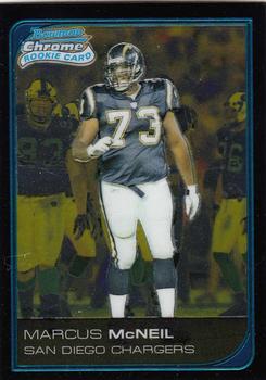2006 Bowman Chrome #97 Marcus McNeill Front