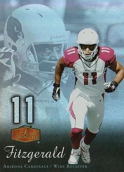 2006 Flair Showcase #2 Larry Fitzgerald Front