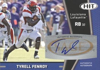 2009 SAGE HIT - Autographs #A76 Tyrell Fenroy Front
