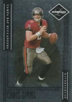 2006 Leaf Limited #22 Chris Simms Front