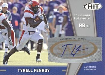 2009 SAGE HIT - Autographs Silver #A76 Tyrell Fenroy Front