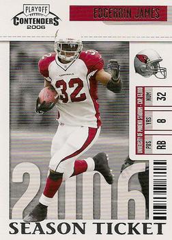 2006 Playoff Contenders #2 Edgerrin James Front