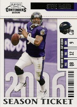 2006 Playoff Contenders #7 Steve McNair Front
