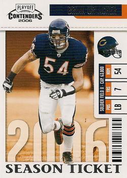 2006 Playoff Contenders #16 Brian Urlacher Front