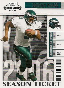 2006 Playoff Contenders #73 Donovan McNabb Front
