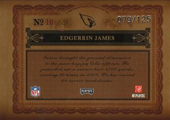 2006 Playoff National Treasures #10 Edgerrin James Back