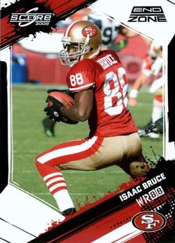 2009 Score - End Zone #248 Isaac Bruce Front