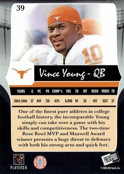 2006 Press Pass Legends #39 Vince Young Back