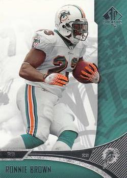 2006 SP Authentic #47 Ronnie Brown Front