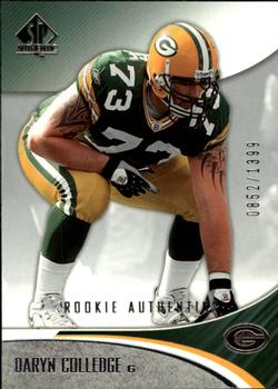 2006 SP Authentic #137 Daryn Colledge Front