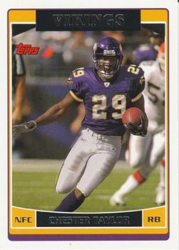 2006 Topps #11 Chester Taylor Front