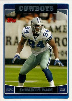 2006 Topps #18 DeMarcus Ware Front