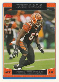 2006 Topps #31 Odell Thurman Front