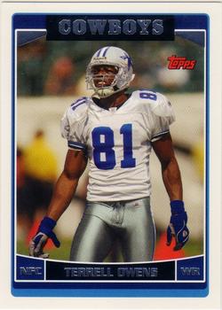 2006 Topps #47 Terrell Owens Front