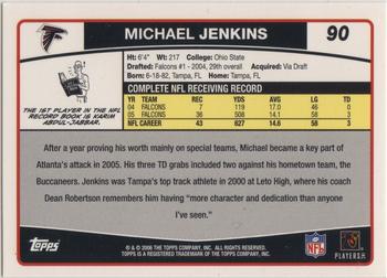 2006 Topps #90 Michael Jenkins Back