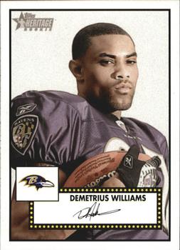 2006 Topps Heritage #129 Demetrius Williams Front