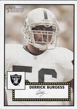 2006 Topps Heritage #233 Derrick Burgess Front