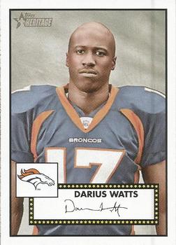 2006 Topps Heritage #281 Darius Watts Front