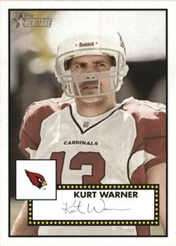 2006 Topps Heritage #295 Kurt Warner Front