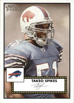 2006 Topps Heritage #331 Takeo Spikes Front