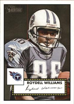 2006 Topps Heritage #336 Roydell Williams Front