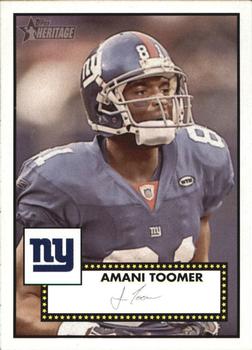 2006 Topps Heritage #362 Amani Toomer Front