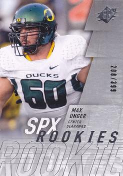 2009 SPx - SPX Rookies Silver #184 Max Unger Front