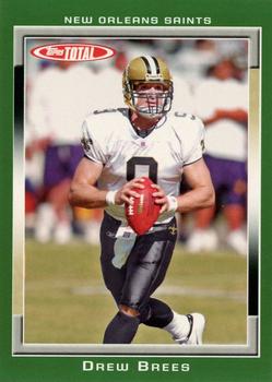 2006 Topps Total #15 Drew Brees Front
