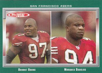 2006 Topps Total #83 Marques Douglas / Bryant Young Front