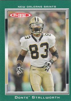 2006 Topps Total #150 Donte Stallworth Front