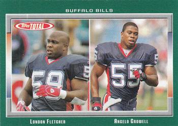 2006 Topps Total #362 Angelo Crowell / London Fletcher Front