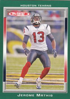2006 Topps Total #368 Jerome Mathis Front