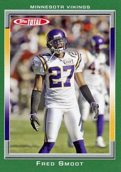 2006 Topps Total #382 Fred Smoot Front