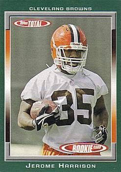 2006 Topps Total #506 Jerome Harrison Front