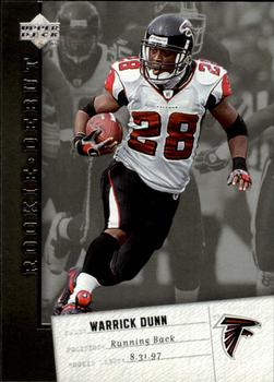 2006 Upper Deck Rookie Debut #4 Warrick Dunn Front