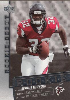 2006 Upper Deck Rookie Debut #104 Jerious Norwood Front