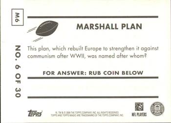 2009 Topps Magic - 1948 Magic #M6 Marshall Plan Back