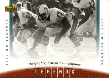 2006 Upper Deck Legends #50 Dwight Stephenson Front