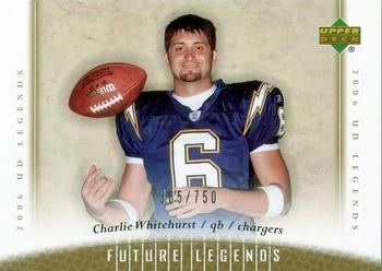 2006 Upper Deck Legends #120 Charlie Whitehurst Front