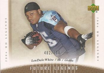 2006 Upper Deck Legends #163 LenDale White Front