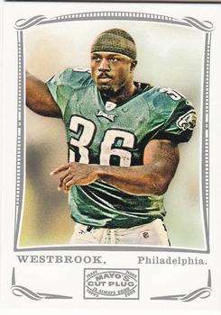 2009 Topps Mayo - Silver #41 Brian Westbrook Front