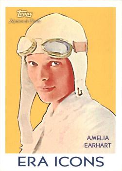 2009 Topps National Chicle - Era Icons #EI-1 Amelia Earhart Front
