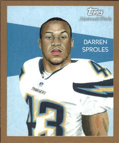 2009 Topps National Chicle - Mini #C78 Darren Sproles Front