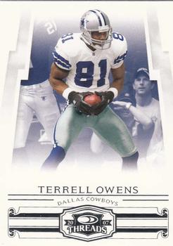 2007 Donruss Threads #15 Terrell Owens Front