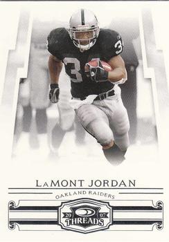 2007 Donruss Threads #36 LaMont Jordan Front