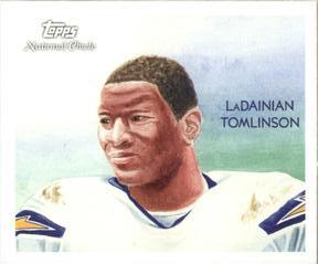 2009 Topps National Chicle - Mini Topps Back #C40 LaDainian Tomlinson Front