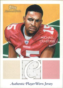 2009 Topps National Chicle - Relics #NCR-MC Michael Crabtree Front