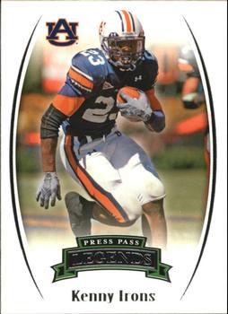 2007 Press Pass Legends #5 Kenny Irons Front