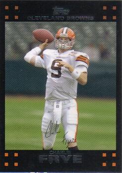 2007 Topps #12 Charlie Frye Front