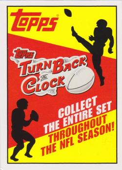 2007 Topps #NNO Turn Back The Clock Front
